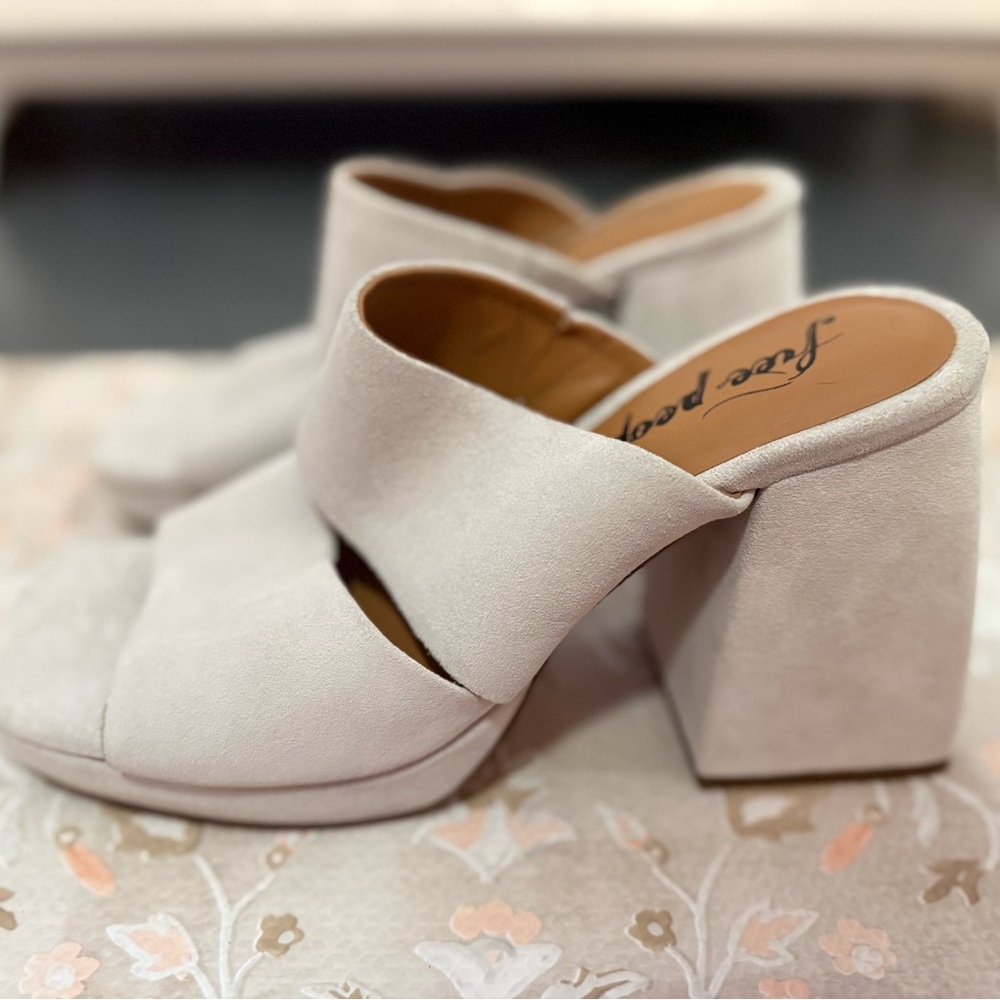 Free People Block Heels